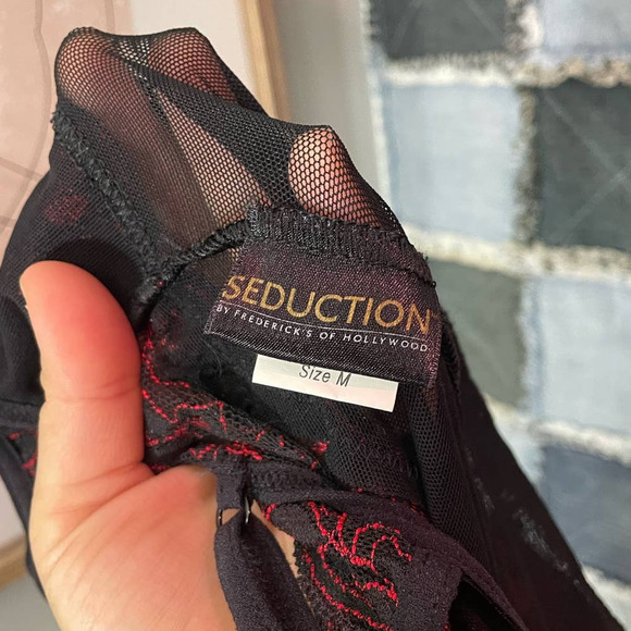 Frederick's of Hollywood Micro Mesh Slip Dress - Picture 4 of 4